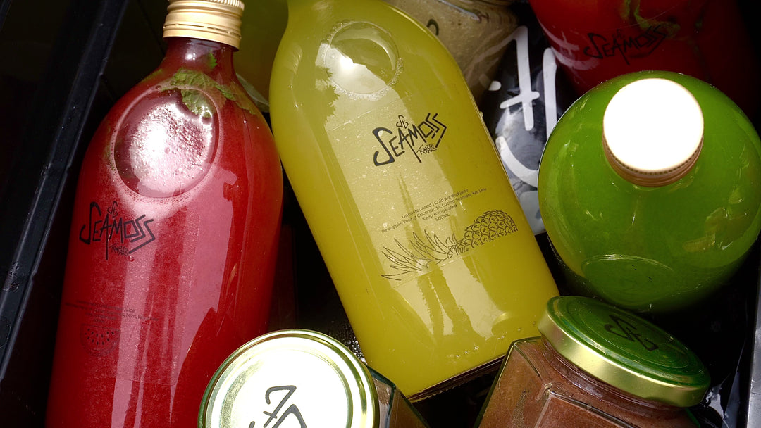 FRESH COLD-PRESSED SEAMOSS INFUSED JUICE COLLECTION